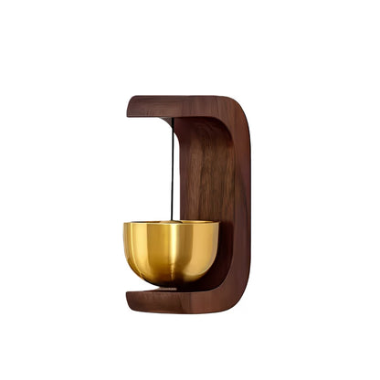 Wireless Wooden Wind Chime Doorbell - a Serene Entryway Decoration That Makes a Lovely Valentine'S Day Present for Adorning Your Door
