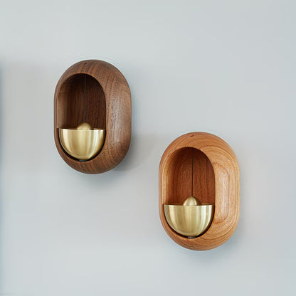 Wireless Wooden Wind Chime Doorbell - a Serene Entryway Decoration That Makes a Lovely Valentine'S Day Present for Adorning Your Door
